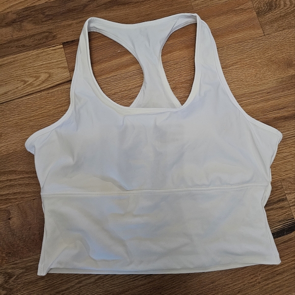 Halara bra top white size Large - Picture 1 of 2